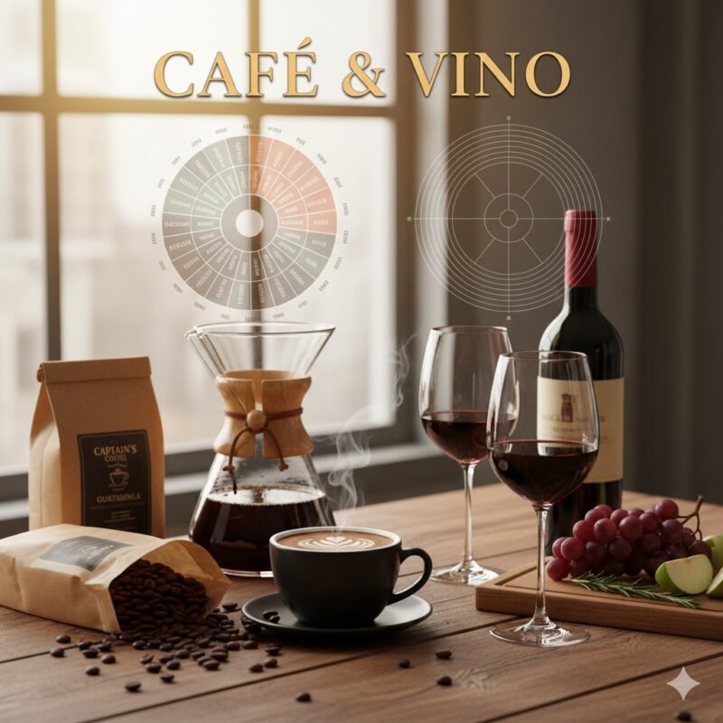 Cafe vino y varietales arabica y robusta